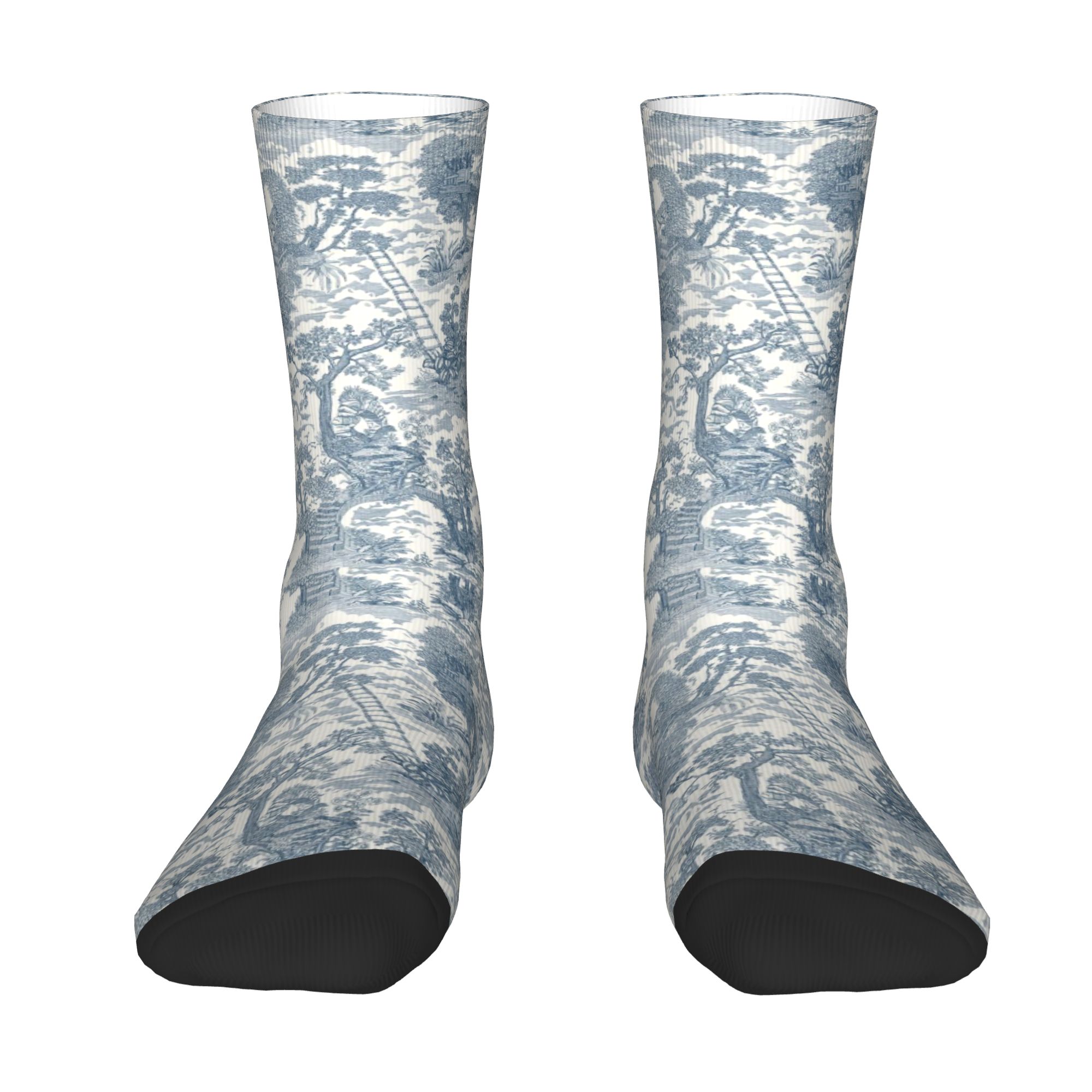 Vintage Fashion Dresses - Chaussettes personnalisées vintage en toile de