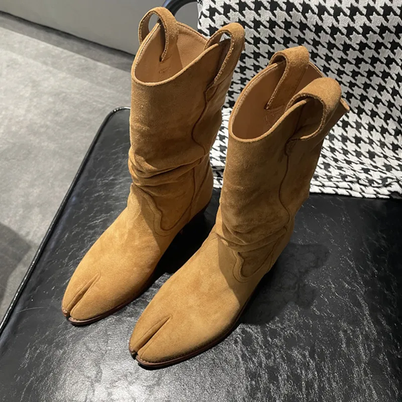 Vintage Fashion Online - Mode Vintage bottes bout fendu coréen