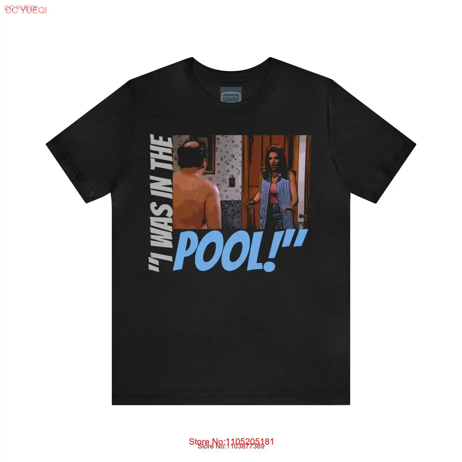 Vintage Fashion Quotes - Jersey t-shirt Seinfeld série télévisée citation