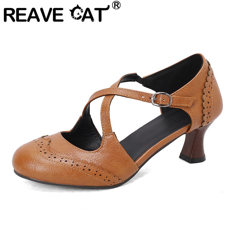 Vintage Fashion Online - REAVE AY-Escarpins Vintage à Talons Étranges