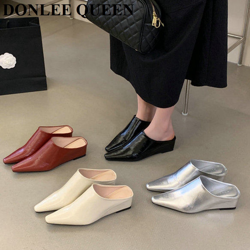 Vintage Fashion Online - Mules à bout fermé pour femme,