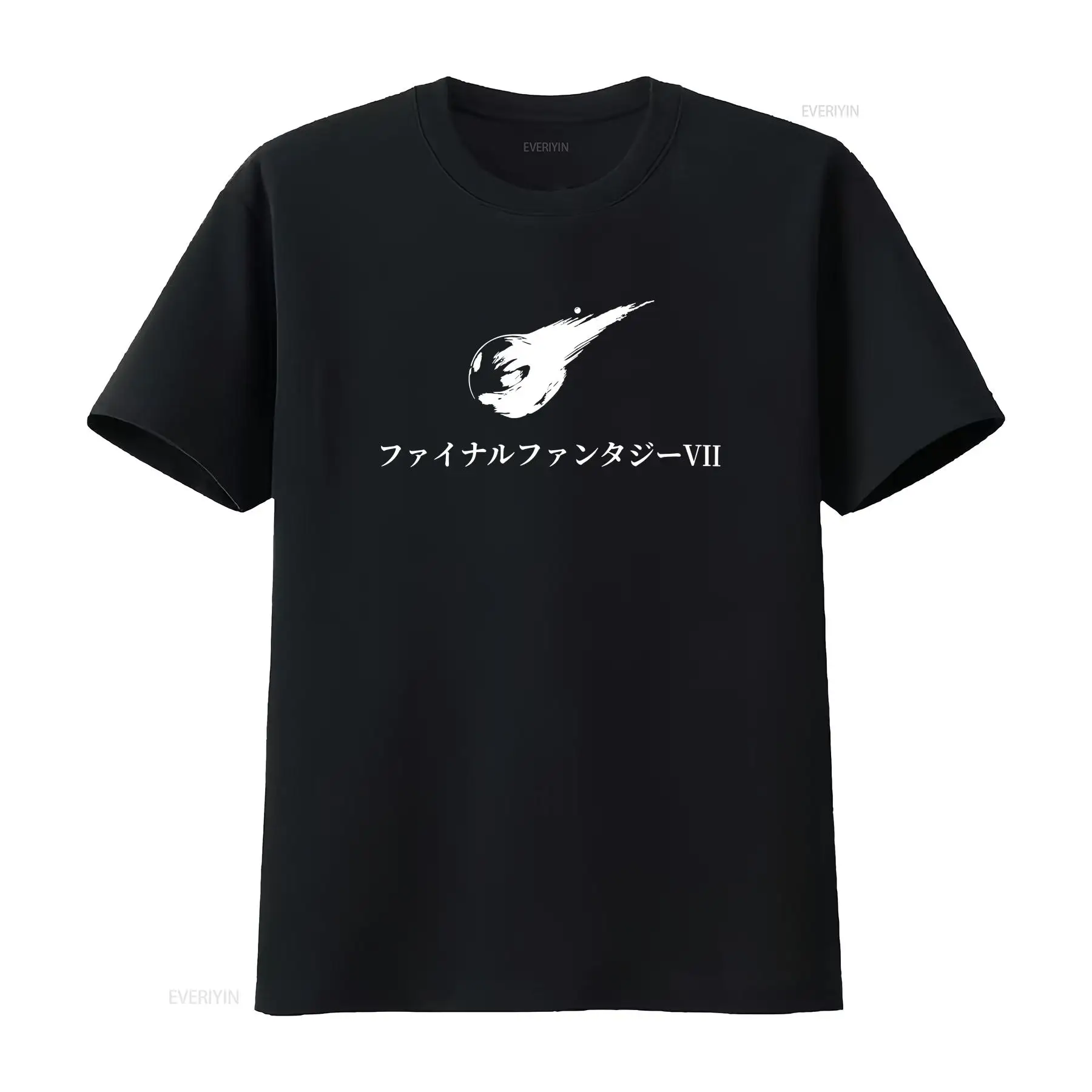 Vintage Fashion Jersey - FF7 JP titre t-shirt plusieurs couleurs
