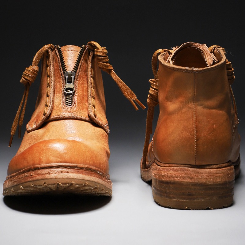 Vintage Outdoor Fashion - Bottines à lacets pour hommes, style