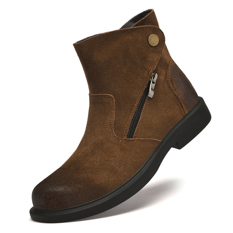 Bottes Chelsea vintage en daim - Vintage Outdoor Fashion avis et prix