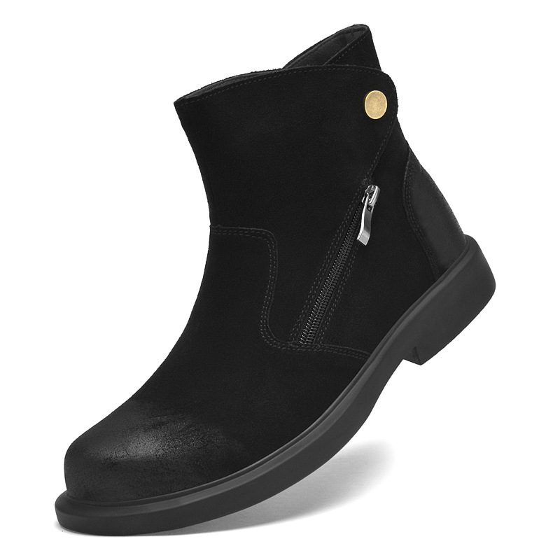 Bottes Chelsea vintage en daim - Vintage Outdoor Fashion avis et prix