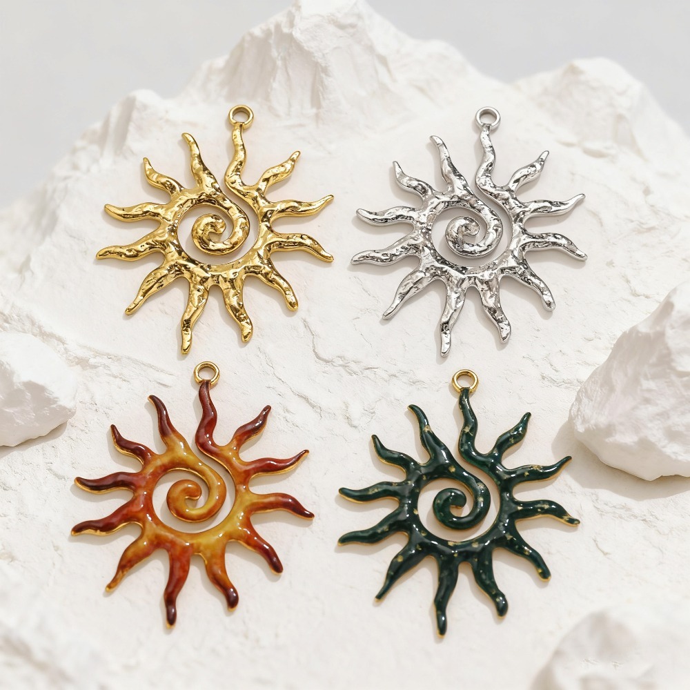 5 Breloques Spirales Vintage e - Vintage Fashion Stores avis et prix