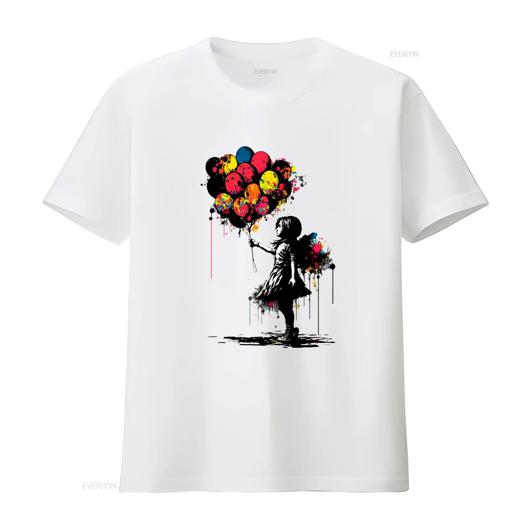 T-shirt Banksy Peace Balloon G - Vintage Fashion Jersey avis et prix
