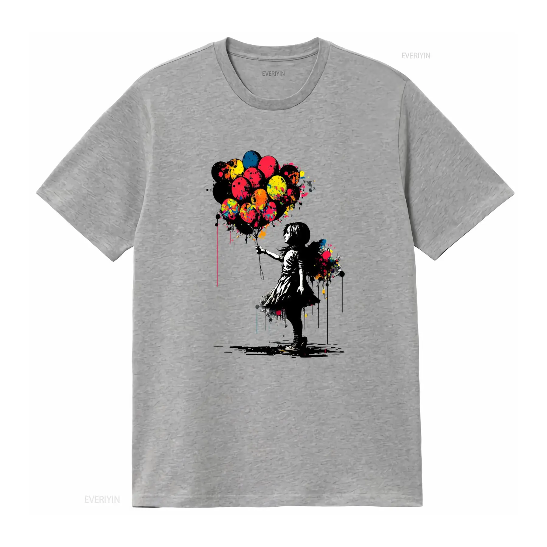 T-shirt Banksy Peace Balloon G - Vintage Fashion Jersey avis et prix