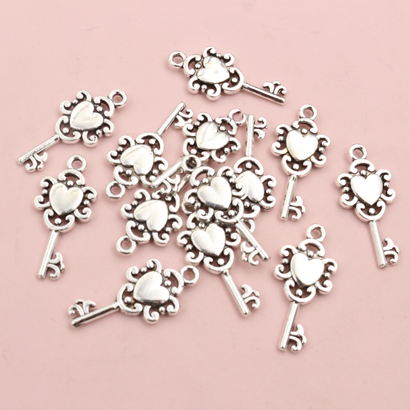 50pcs Vintage petite clé charm - Vintage Fashion Stores avis et prix