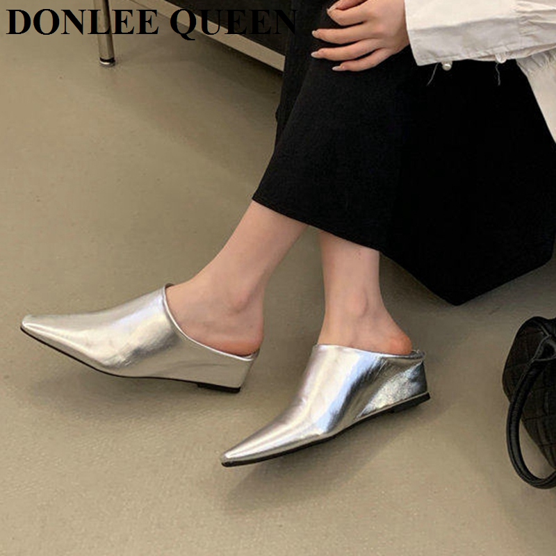 Mules à bout fermé pour femme, - Vintage Fashion Online avis et prix