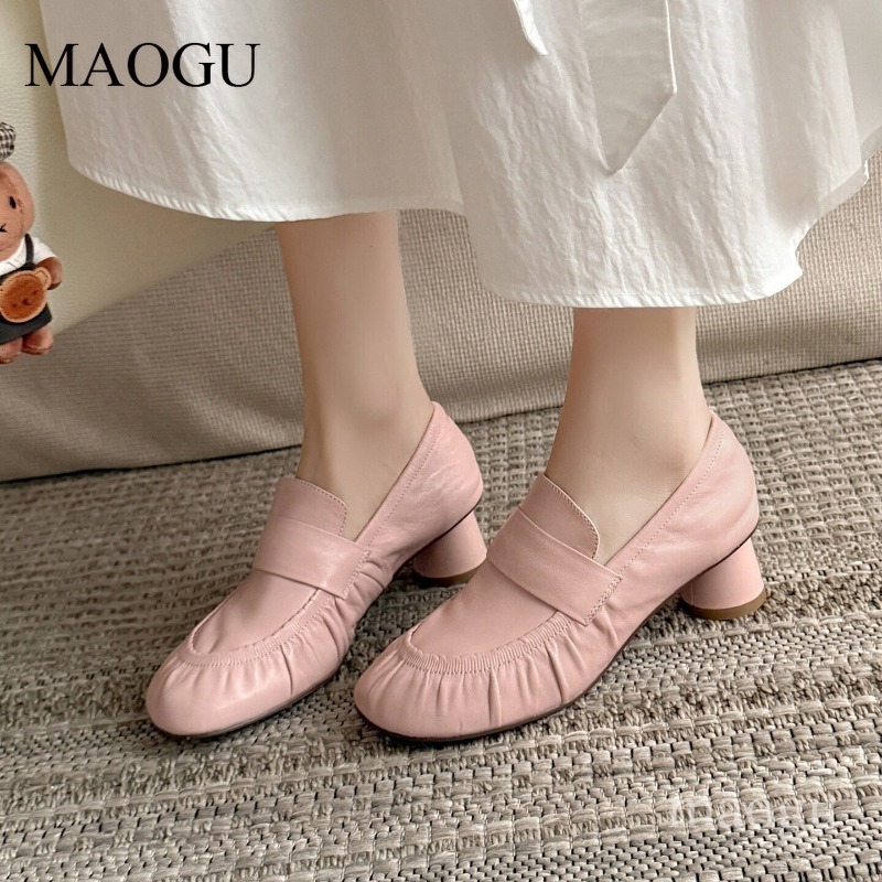 Mocassins en cuir souple pour  - Vintage Fashion Online avis et prix