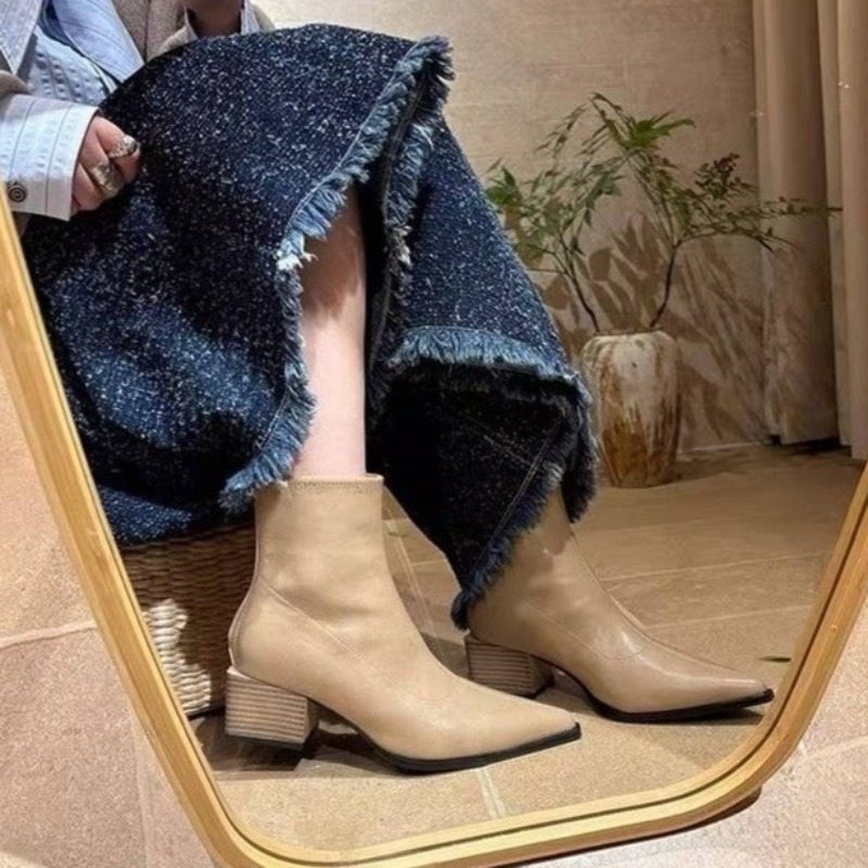 Bottines pour femmes à bout po - Vintage Fashion Online avis et prix