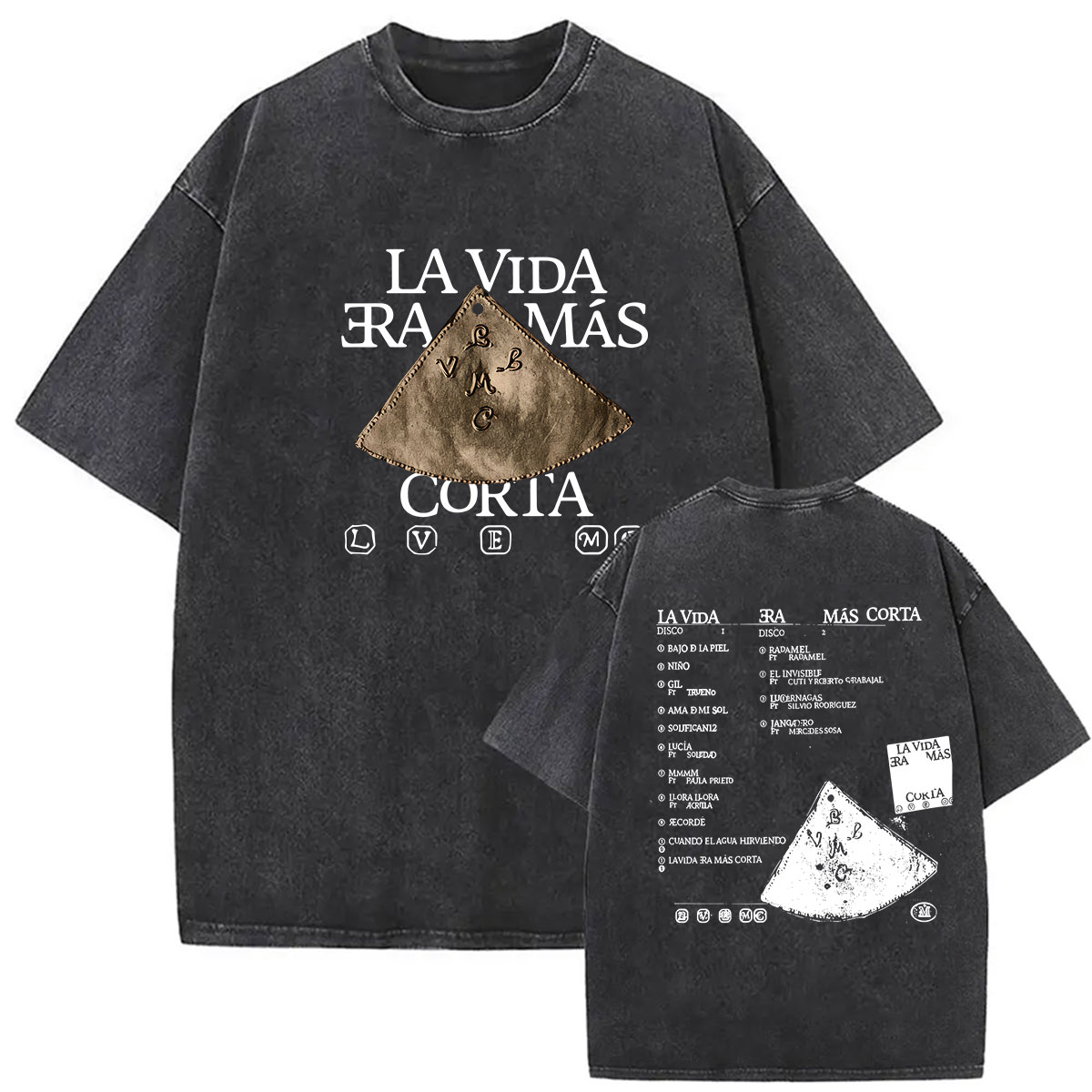 T-shirts lavés double face Mil - Vintage Fashion La avis et prix