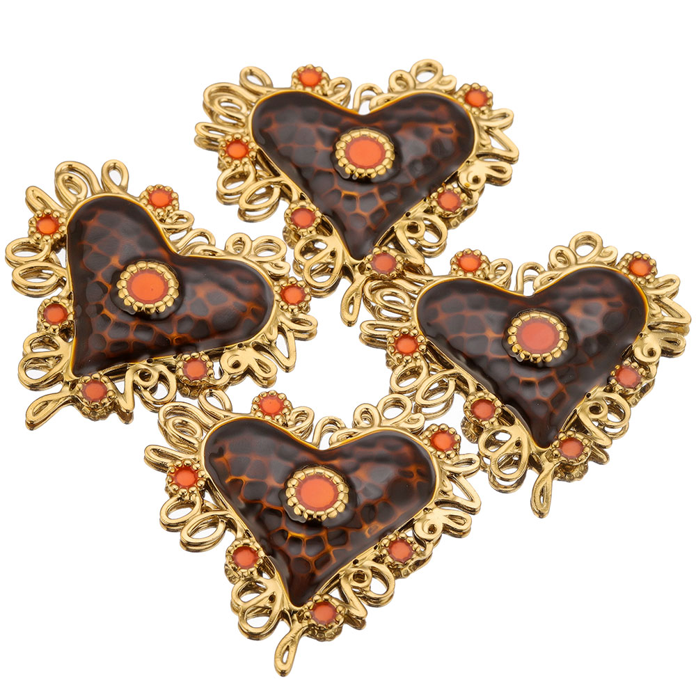 2 pièces de pendentifs en acie - Vintage Fashion Stores avis et prix
